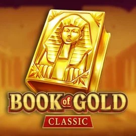 Book of Gold Classic game by Playson – logo hosted on Robocat Casino