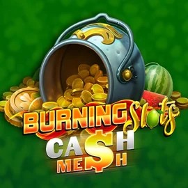 Burning Slots Cash Mesh logo – Slots by BF Games at Robocat Casino