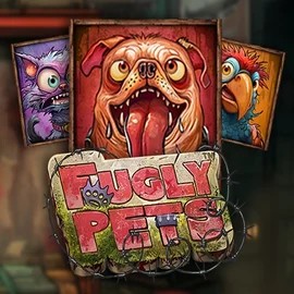 Fugly Pets slot icon by Stakelogic, available at Robocat Casino