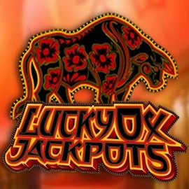 Lucky Ox Jackpots slot icon by Rival, available at Robocat Casino