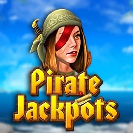 Pirate Jackpots online game logo by Belatra Games on robocatcasinos-es.com