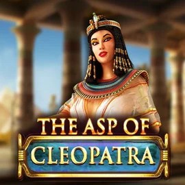 The Asp of Cleopatra slot logo by Red Rake Gaming at Robocat Casino